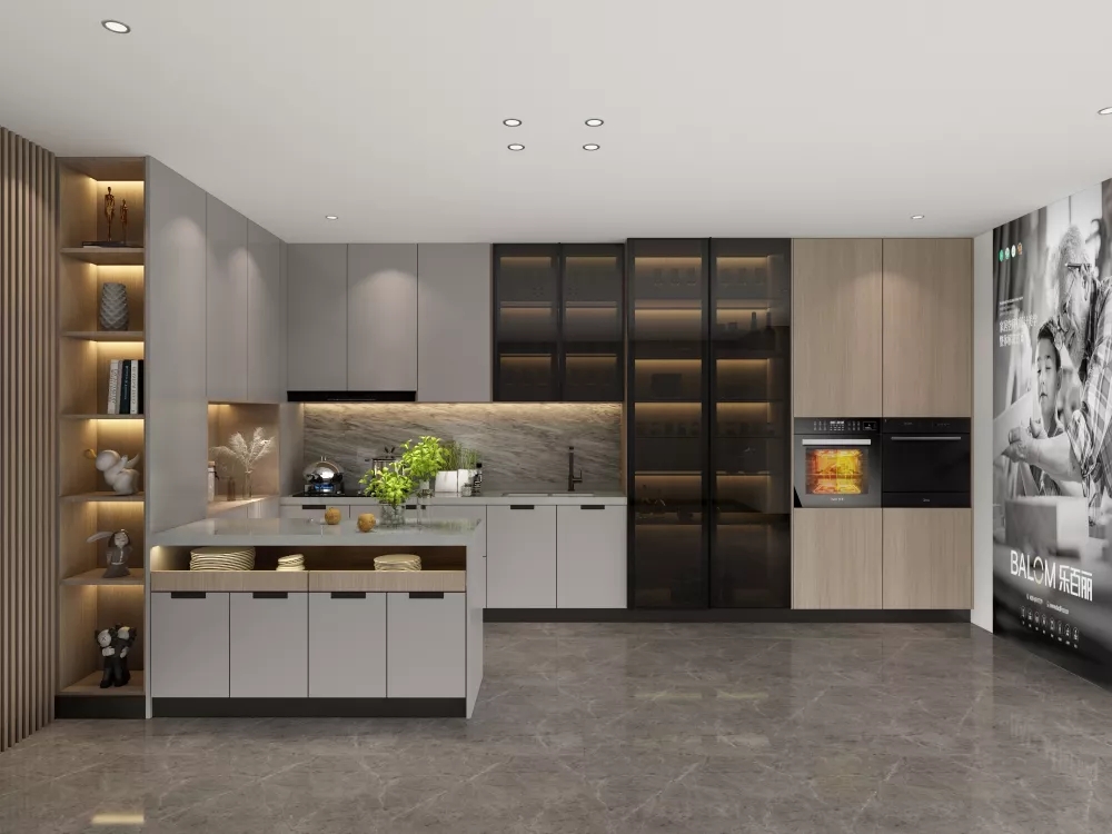 armário de cozinha moderno personalizado